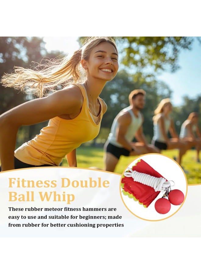 Xanadued Rope Dart Meteor Hammer Exercise Ball Rubber - Image 4