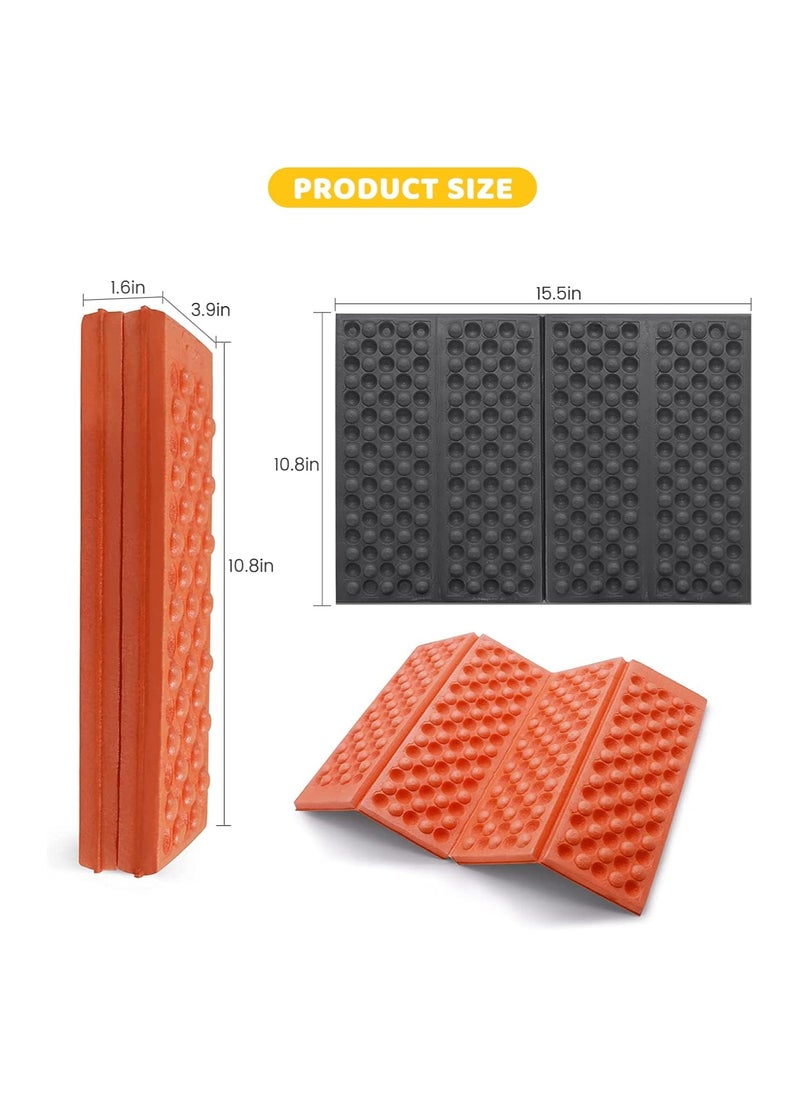 Generic - Portable Foldable Cushion Seat, Lightweight Waterproof Foam Pad, 5-Piece Camping Mat Set for Outdoor Activities, Stadium Seating, Hiking, Backpacking, and Picnics - Image 1