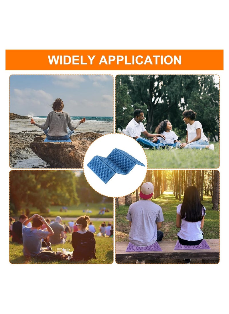 Generic - Portable Foldable Cushion Seat, Lightweight Waterproof Foam Pad, 5-Piece Camping Mat Set for Outdoor Activities, Stadium Seating, Hiking, Backpacking, and Picnics - Image 1