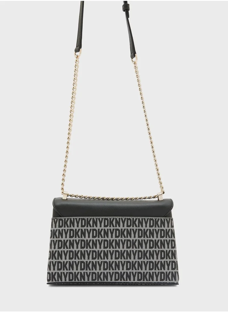 DKNY Evie Flap Over Crossbody Bags