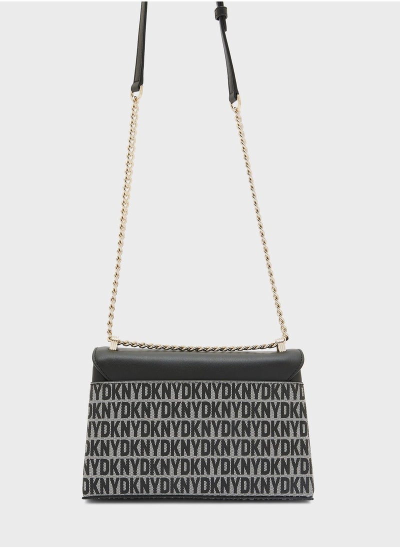 DKNY - Evie Flap Over Crossbody Bags - Image 1
