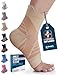 Doctor's Select Doctors Select Copper Ankle Compression Sleeve Toeless Compression Socks Copper Ankle Brace for Women Ankle Support for Men Compression Socks for Plantar Fasciitis Beige - Image 1