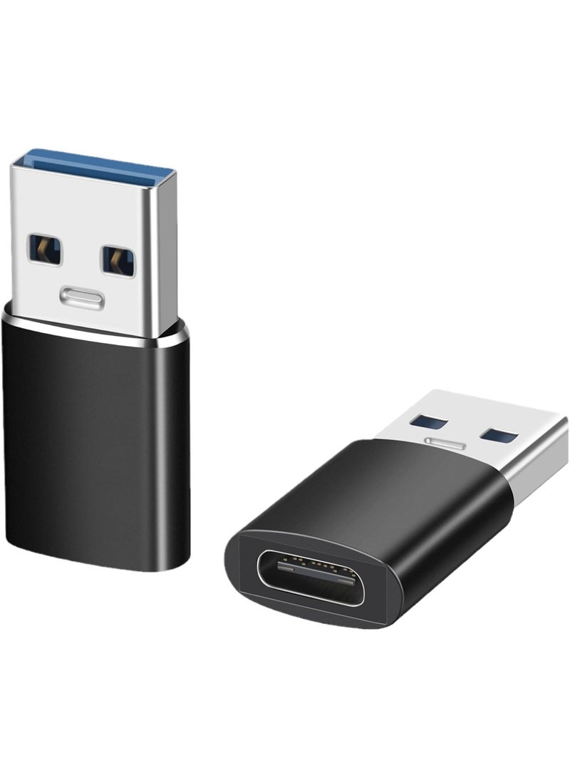 محول USB-C أنثى إلى USB 3.2 OTG ذكر للهواتف/أجهزة الكمبيوتر المحمولة/الأجهزة اللوحية، سرعة عالية تصل إلى 10 جيجابت في الثانية، يدعم توصيل ذاكرة فلاش USB، قارئ بطاقات، لوحة مفاتيح، وفأرة - Image 1