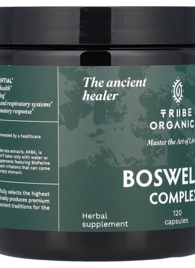 TRIBE ORGANICS Boswellia Complex 120 Capsules  - Image 2