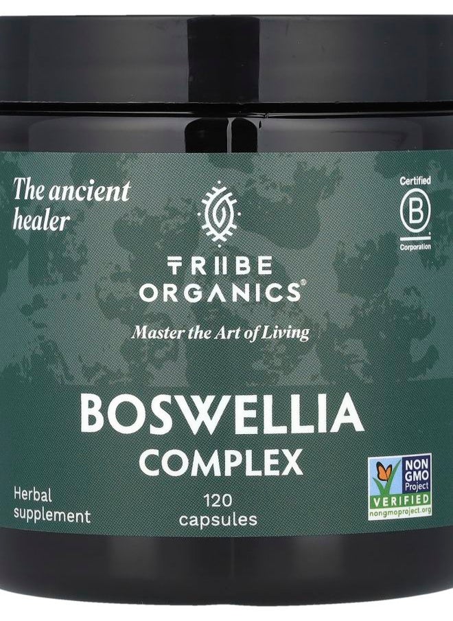 TRIBE ORGANICS Boswellia Complex 120 Capsules  - Image 1