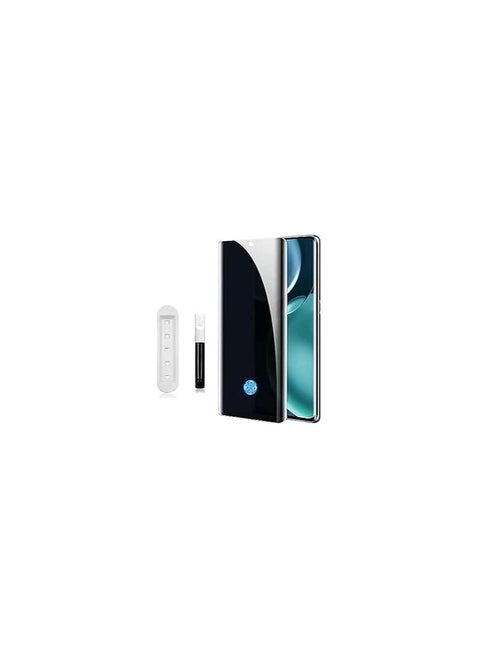 6 IN 1 UV Protective Tempered Glass Privacy Screen Protector 3D Curved Edge For Realme 12 Pro Plus - Privacy