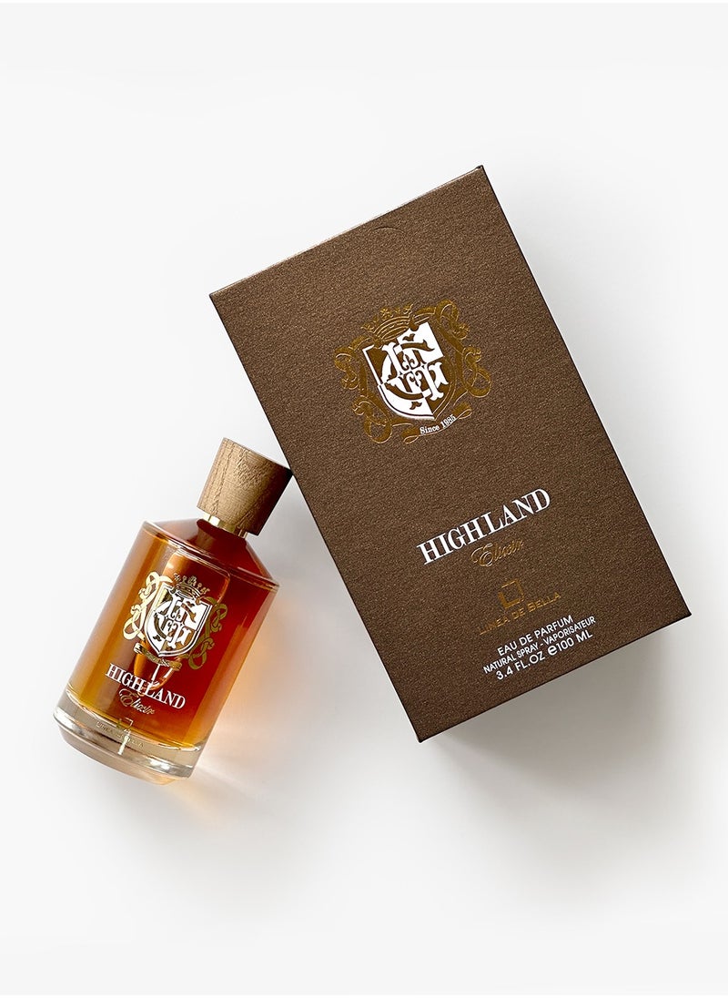 Linea De Bella Highland Elixir EDP Best Oud Fragrance 100ML For Men  - Image 1