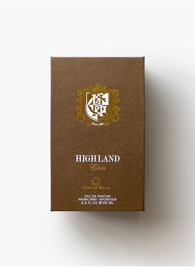 Linea De Bella Highland Elixir EDP Best Oud Fragrance 100ML For Men  - Image 5