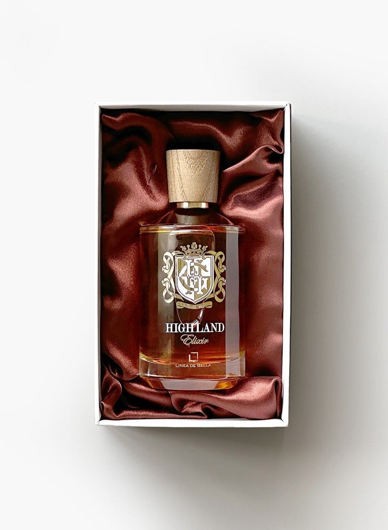 Linea De Bella Highland Elixir Luxury Men’s Perfume with Amber & Incense | Long Lasting Oud Perfume for Men – 100ML | Best Oud Fragrance for Men - Image 5