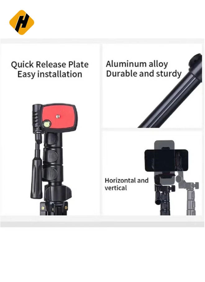 HuHa Jmary KP-2206 Multi-functional Adjustable Portable Camera Tripod, Black  - Image 4