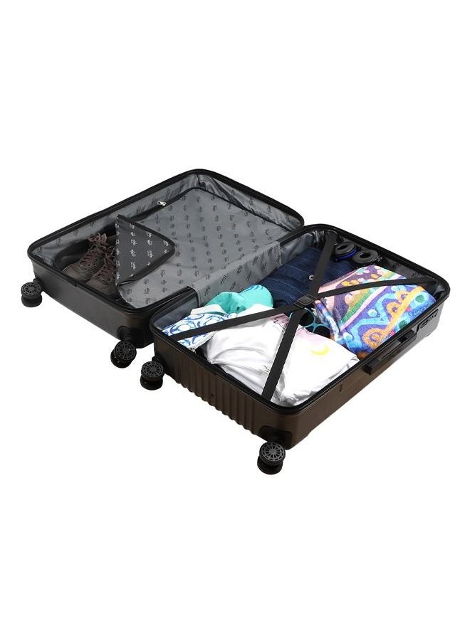 Biggdesign - Biggdesign 3 Piece Ocean Design Carry On Luggage Set Gray - Image 1