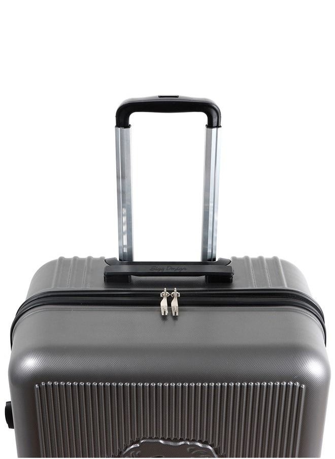 Biggdesign - Biggdesign 3 Piece Ocean Design Carry On Luggage Set Gray - Image 1