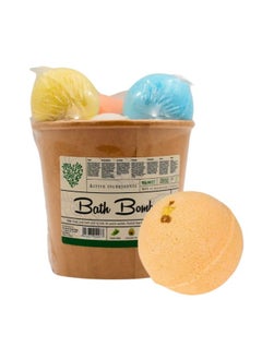 Soap&Friends Soap&Friends Large Set of 7 Effervescent Multi Flavored Bath Bombs (7x80g)  - Image 1