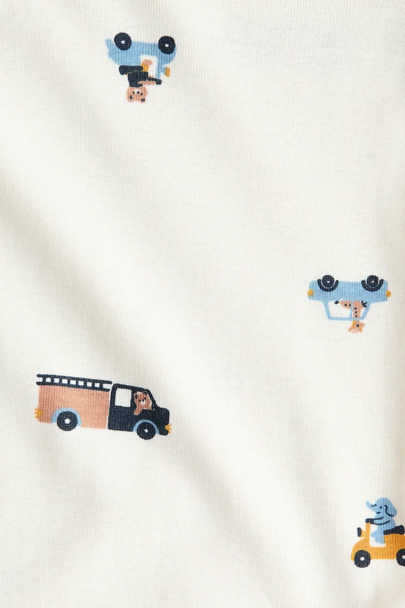 H&M Printed cotton bodysuit