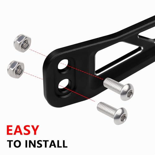 JHD-TOGO JHDTOGO X3 Door Handle Latches Compatible with CanAm Maverick X3 X DS RS Turbo R Max 24 Door 20172025 Black Alloy Steel Handles - Image 3