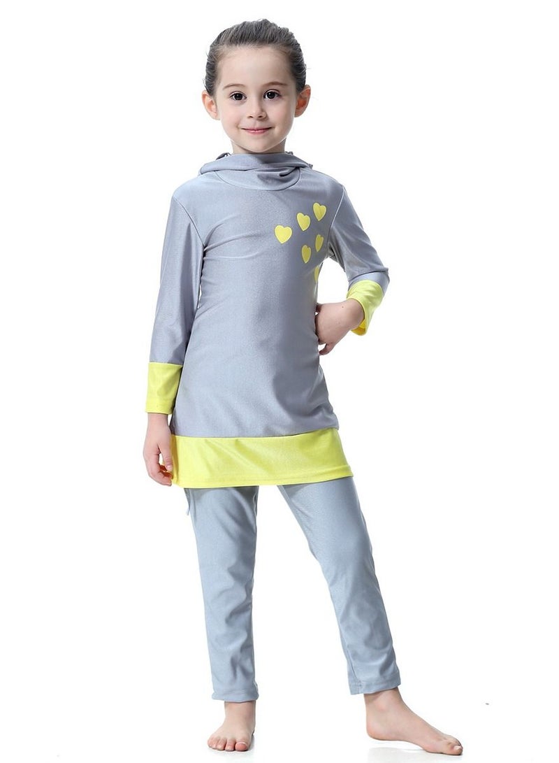 Loquat Girl Swimwear Long Sleeve and Long Trousers - Image 1