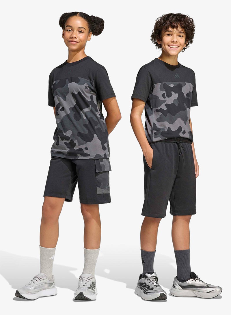 Adidas Youth Seasonals Camo Shorts - Image 1
