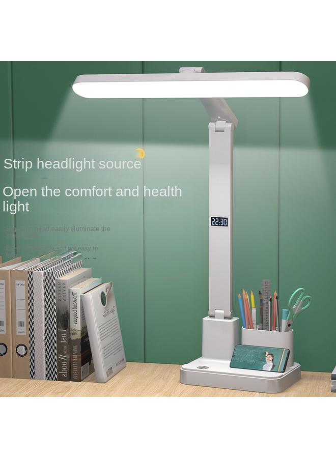 Bluejw Intelligent Digital Display Desk Lamp Eye Protection Study Student Dormitory Eyesight Protection Children Do Homework Bedroom Bedside Reading Lamp - Image 3
