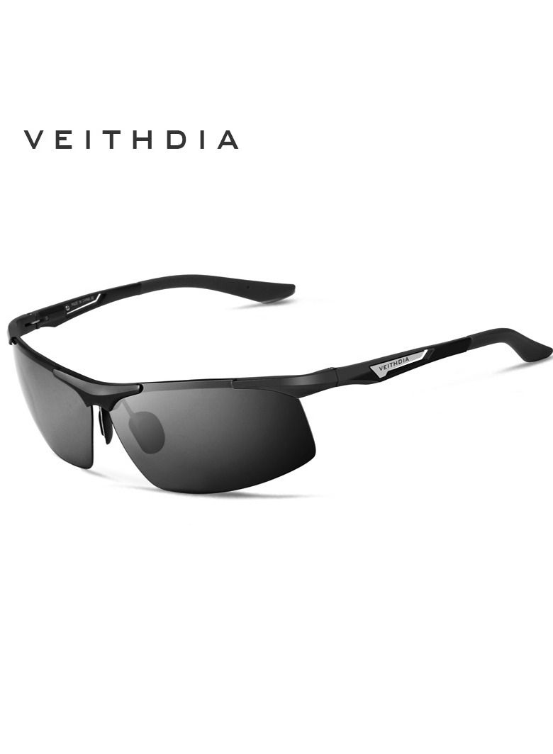 Veithdia Aluminum Magnesium Color Film Polarized Sports Sunglasses - Image 1