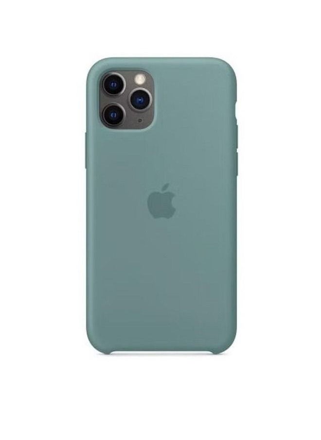 A ZONE - Silicone Case Cover For Apple iPhone 11 Pro Max 6.7inch Midnight Green - Image 1