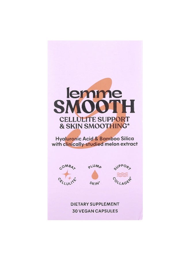 Lemme, Smooth, Cellulite Support & Skin Smoothing, 30 Vegan Capsules (Packaging may vary) - Image 2