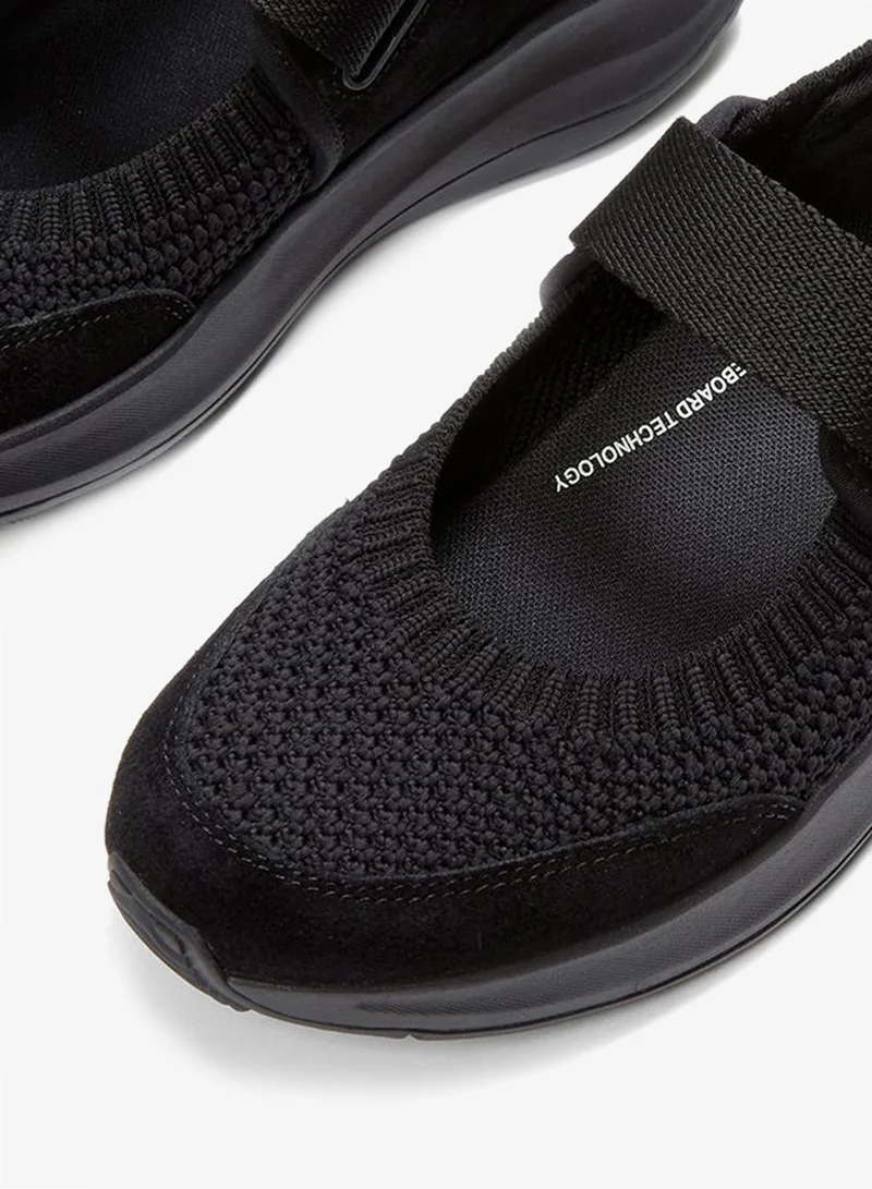 Fitflop F-MODE FLOW KNIT/SUEDE MARY JANES