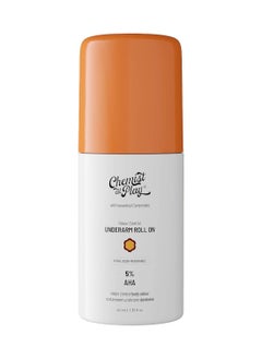 Chemist at Play Chemist at Play UnderArm Roll-On with 5% AHA, Lactic Acid & 1% Mandelic Acid Prevents Body Odour, Brightens Skin and Exfoliates Underarm 40ML  - Image 4