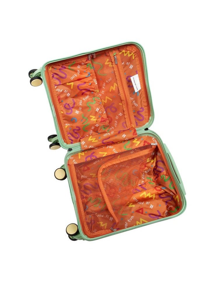 it Luggage it luggage KIDS Model Daxie, FSC Certified, Kids Unisex Suitcase, Children's Carry-On with Sausage Dog Design, ABS Hard Outer Shell, 24Liters, 1.95Kg, Size Under seat, 16-3086-08, Color Fusion Coral  - Image 4