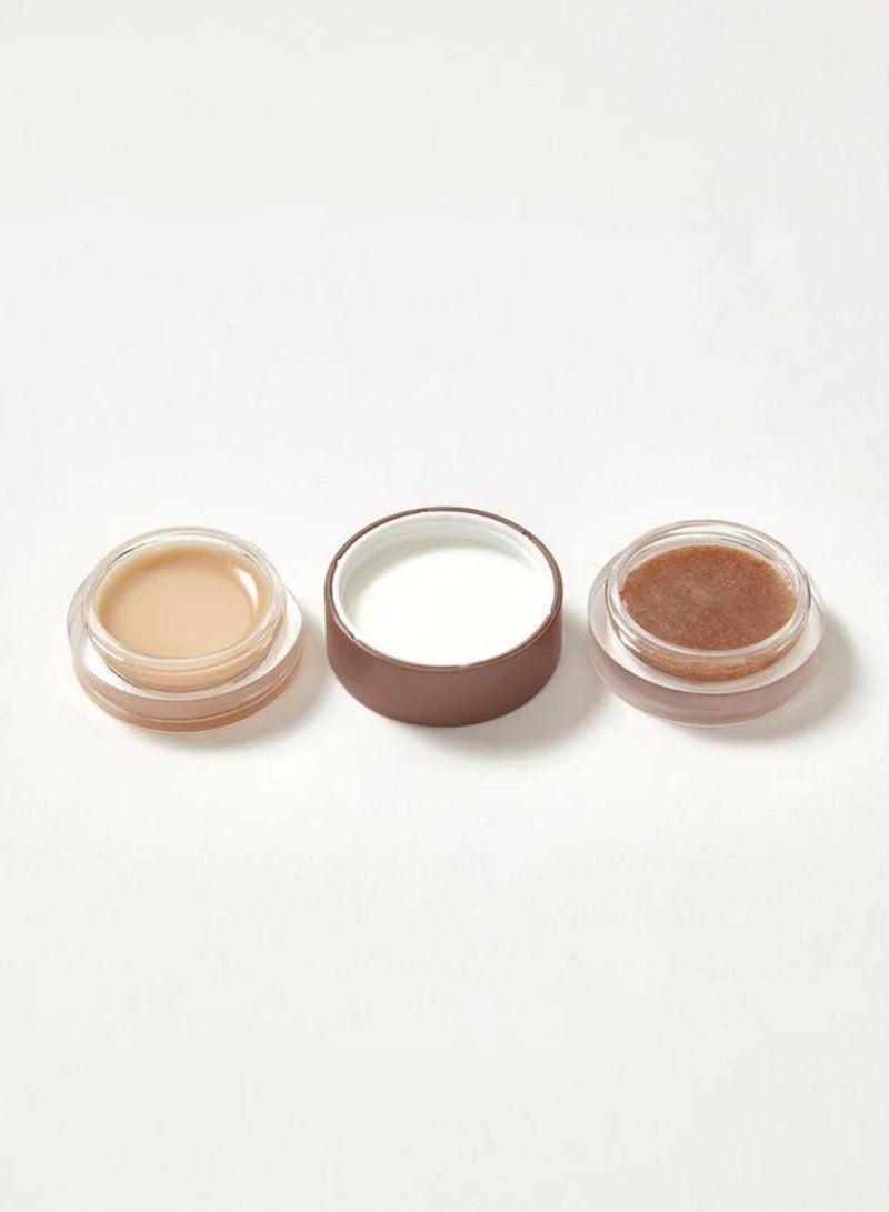 Technic Lip Balm & Scrub Duo - Caramel Latte - Image 2