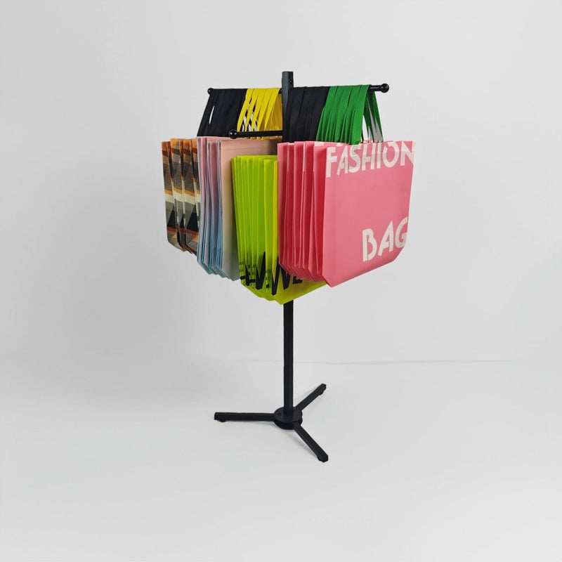 LOFIR Shopping Bag Rack, Tote Rackï¼Œ Arms for Stores, Supermarkets, Market Stalls, Ideal for Bag Display & Merchandising, Entryway&Coat Rack Plant Stand - Image 1