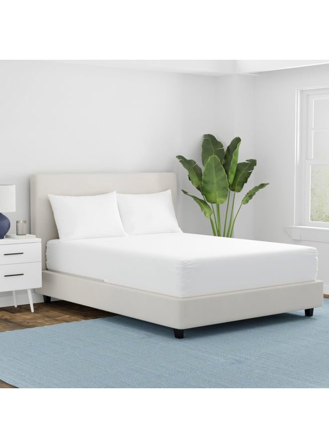 Aller-Ease Waterproof Allergy Protection Zippered Mattress Protector, Twin - Image 2