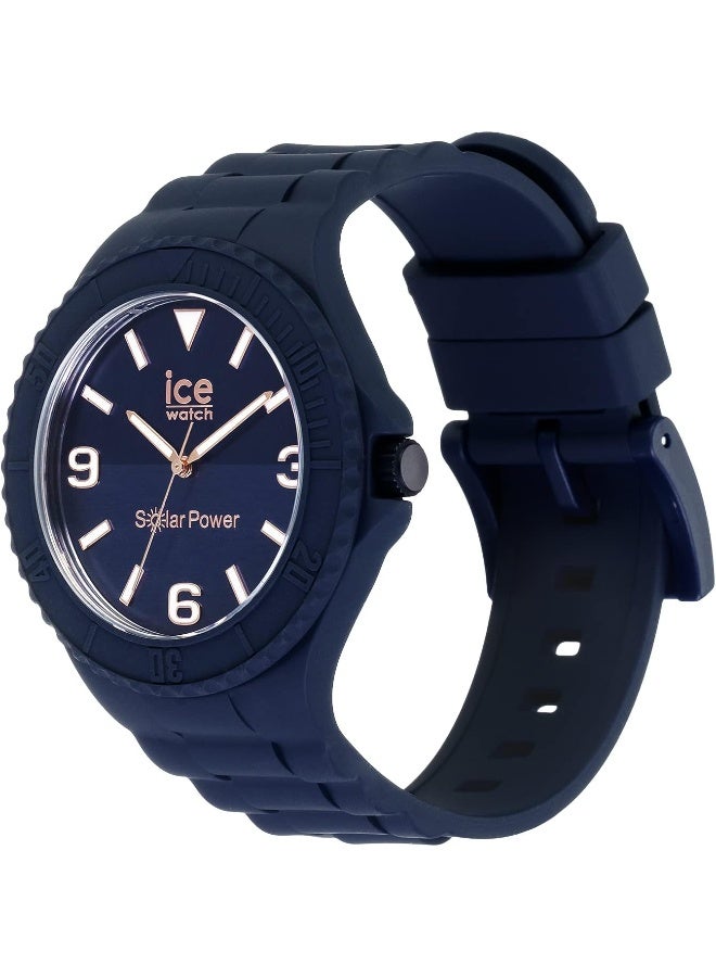 Ice Watch ساعة آيس ووتش آيس جينيريشن - أزرق وردي ذهبي - كبير - سولار 3 ساعات - Image 2