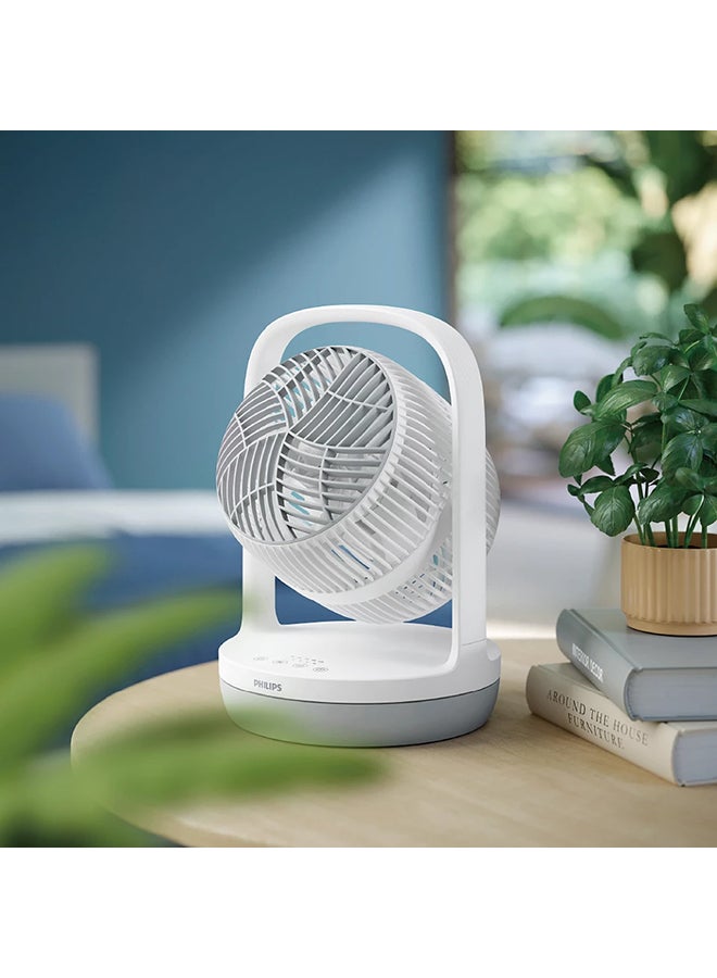 Philips Table Fan 2000 Series 2 Years Warranty CX2050/00 White - Image 2