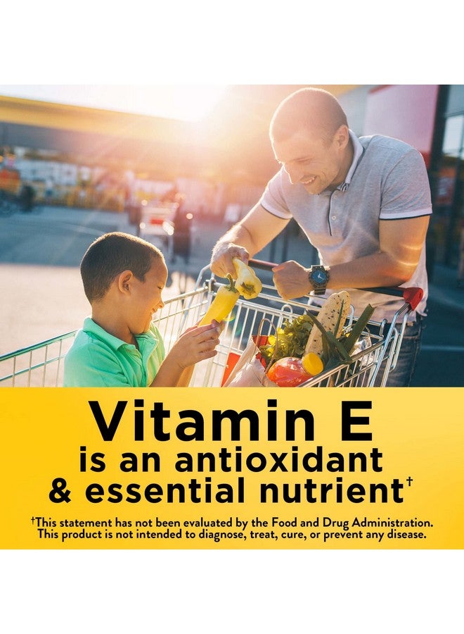 Nature Made Vitamin E 180 Mg (400 Iu) Dl Alpha Dietary Supplement For Antioxidant Support 100 Softgels (Pack Of 3)  - Image 3