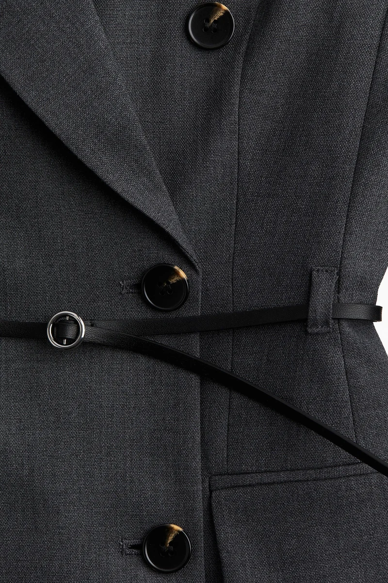 H&M Belted Blazer Dress