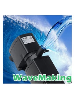 Excefore Fish Tank Filter Aquarium Internal Filter for 15-40 Gallon Tank Crystal Clear Aquarium Filters Submersible Pump Filter System Turtle Tank Accessories for Fish Tank Water Clean  - Image 4