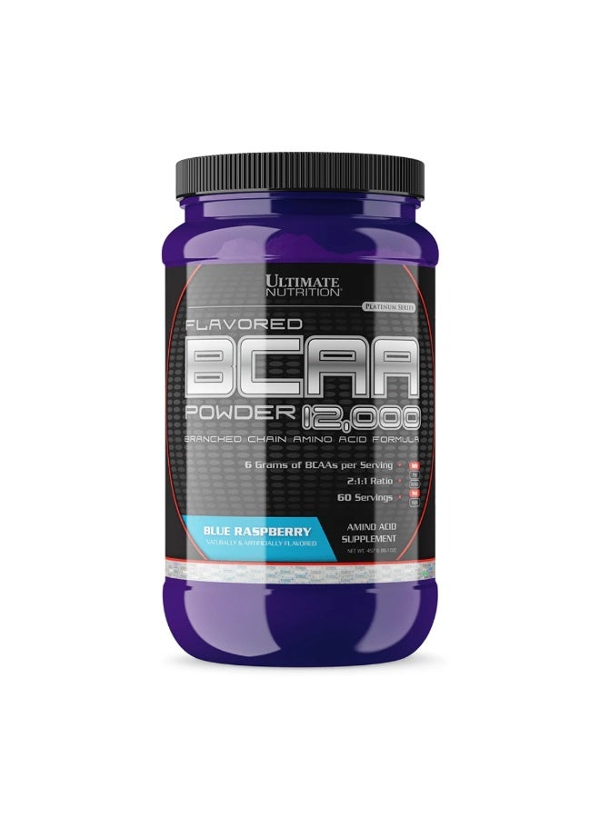 أحماض أمينية متفرعة السلسلة (BCAA) من ألتيميت نيوتريشن، 60 حصة، بنكهة التوت الأزرق