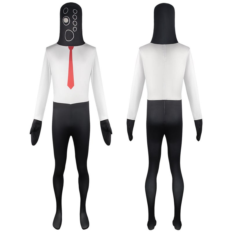 Halloween Jumpsuit Skibidi Toilet Game Cosplay Costume Toilet Man Monitor Man Audio Man Jumpsuit - Image 3