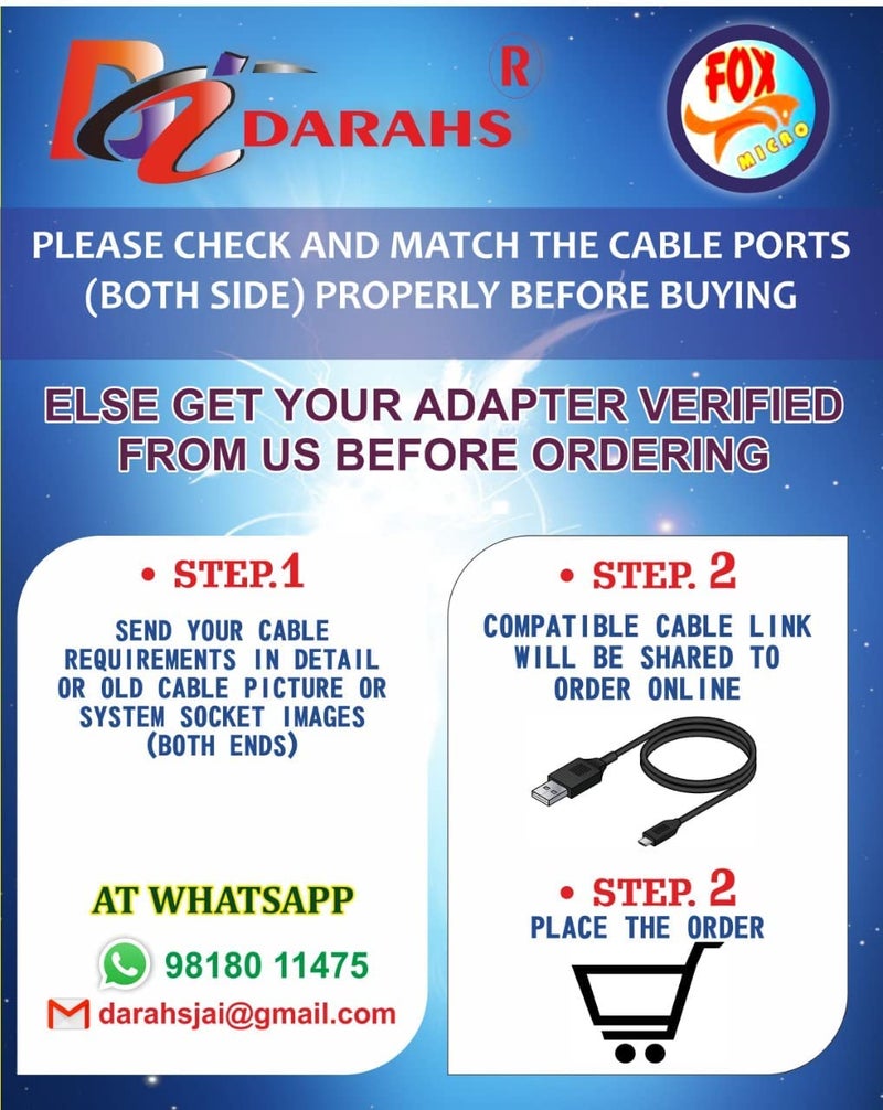 DARAHS Fox Micro Standard Usb Camera Data Usb Cable For Nikon Coolpix L19 L20 L100 S620 Uc-E6 Transfer Cable For Nikon Camera - Image 4
