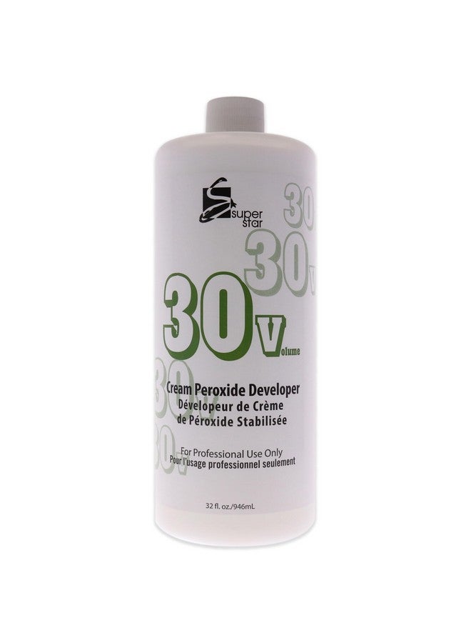 Super Star Superstar Stabilized Cream Peroxide Developer 30v Hc, 32 Oz - Image 1