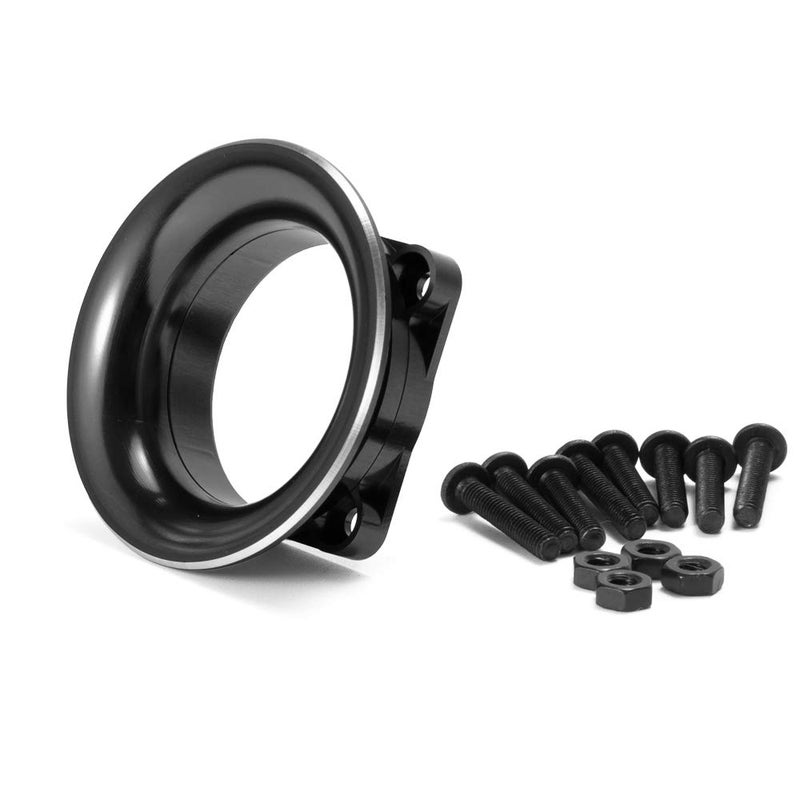 RCHUBAM Metal Fan Cover Kit Air Inlet Channel for 1/10 RC Sakura D4 Drift Car Model Racing Car, Black - Image 2