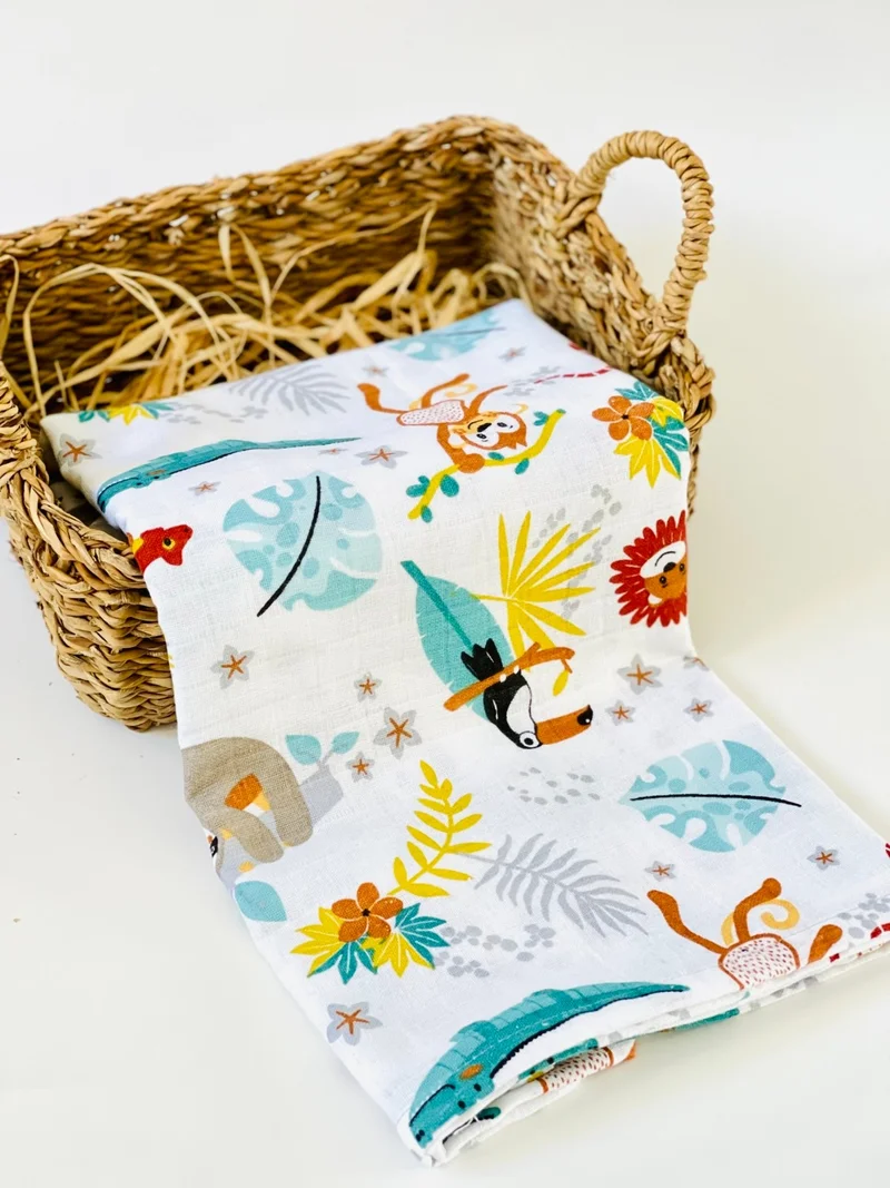 جونييروس 2 Multi-Purpose Muslin Cloth Cover Blanket
