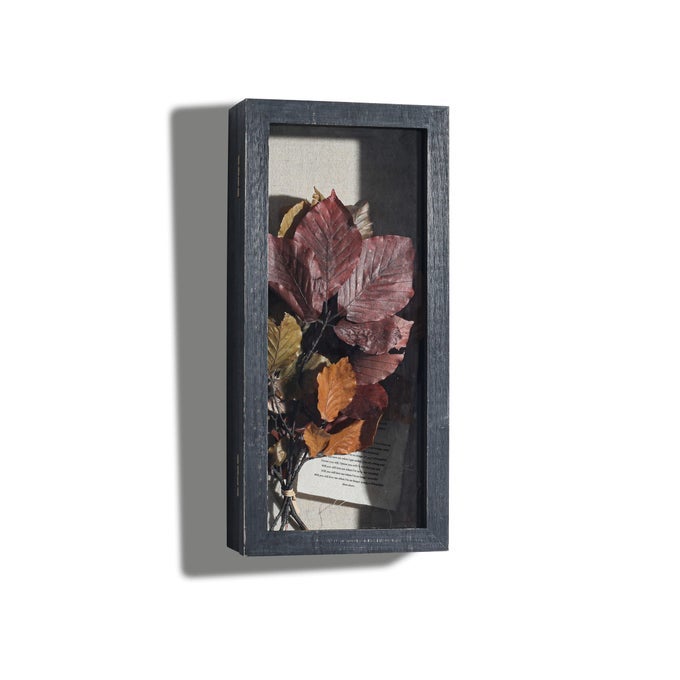 Shadow Box Frame 7x15 Shadow Box Display Case Cabinet Picture Frame with Linen Back Memorabilia Awards Medals Bouquet Photos Badge Wedding Memory Box for Keepsakes Large Long Black