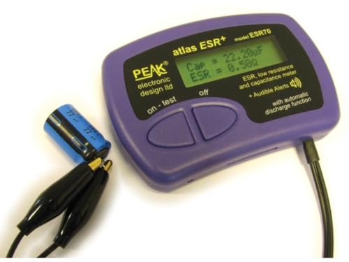 Velleman Atlas ESR70 Capacitance and ESR Meter - Image 3