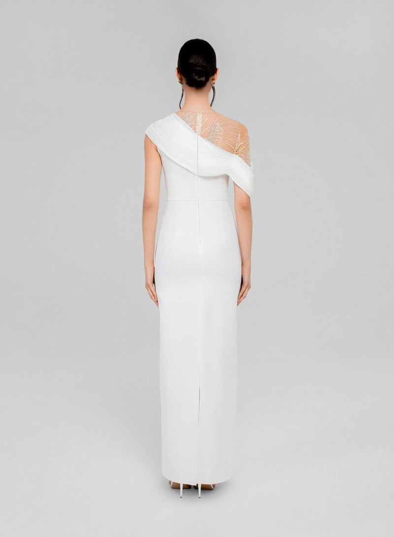 CHASE Draped One Shoulder Maxi Dress - Image 2