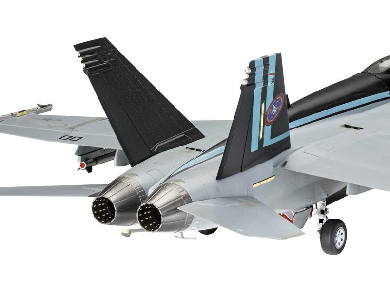 Revell 85-5871 Top Gun Maverick's F/A-18E Super Hornet Fighter Jet Kit 1:48 Scale 161-Piece Skill Level 5 Plastic Model Airplane Building Kit, Gray, Medium - Image 4