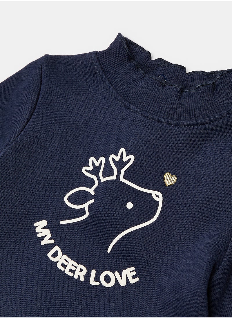 OBAIBI Blue Sweater for Boys  - Image 3