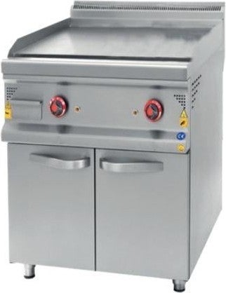 CSA Inox Karacasan Industrial 900 Series Electric Plate Grill with Cabinet  - Image 1