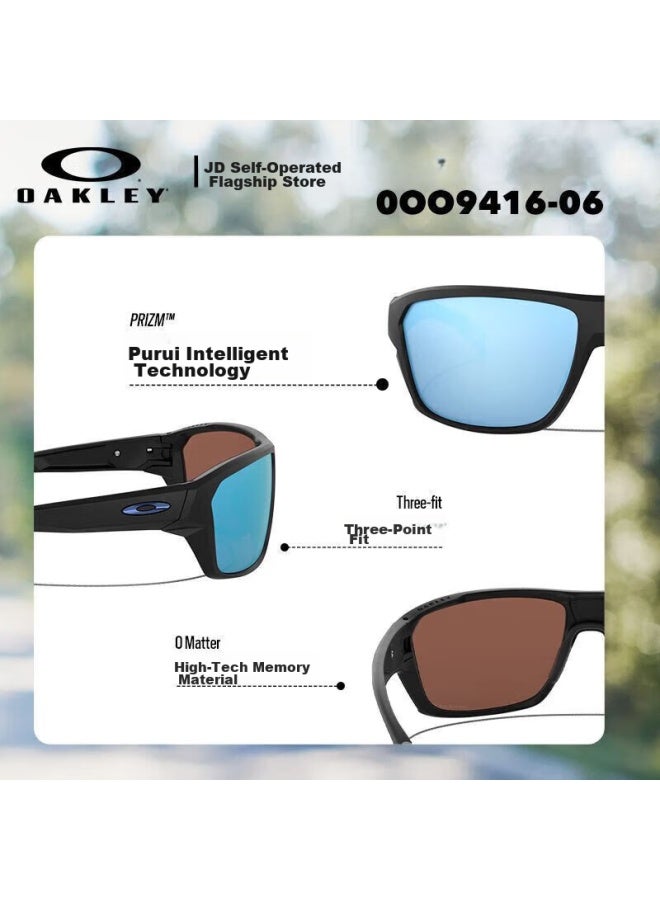 Oakley Running Sungl Es, Sports Sungl Es, Polarized Windproof Gl Es, Cycling Gl Es, Split Shot 0oo9416 - Image 1