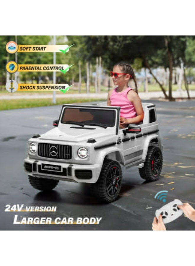 mercedes Electric Ride-on Car for Kids -(BLACK) - Image 3